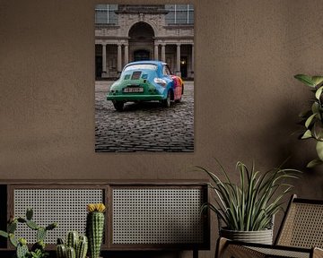 Porsche 356 rainbow by Ryan van Pelt
