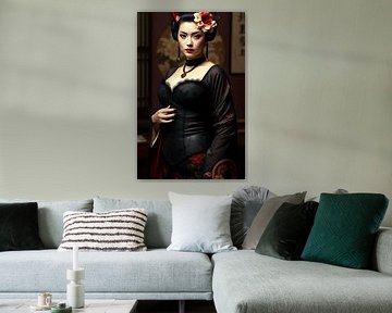 geisha moderne sur Egon Zitter