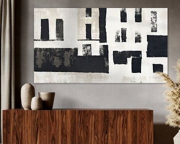 Abstracte architectuur van Franka Poulain