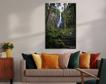 Burgbach waterfall