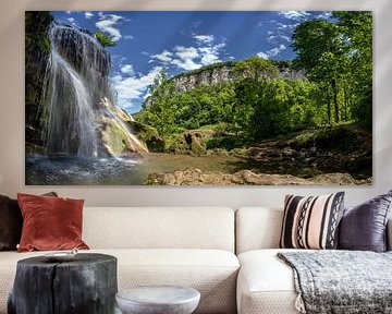 Waterval in de Franse Jura van Voss fotografie