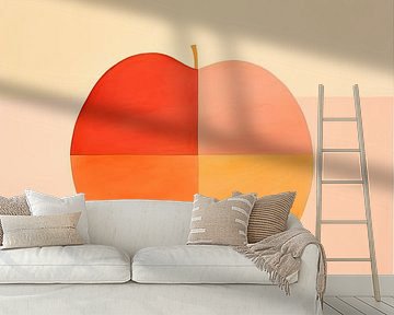 Skandinavische abstrakte Kunst von Moderne Kollektion