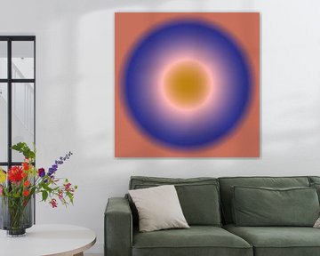 Space - Gradient planeten van Jebinterior ~ notARTificial ~ BuroJEB