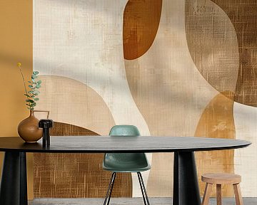 Erdtöne Malerei | Organisches Geflüster von Moderne Kollektion