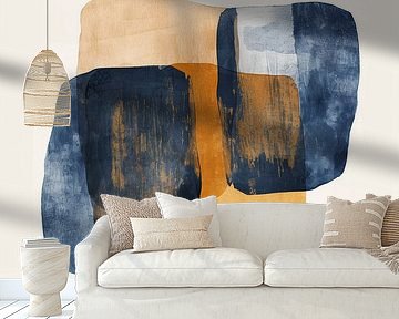 Abstrakte minimalistische Malerei von Moderne Kollektion