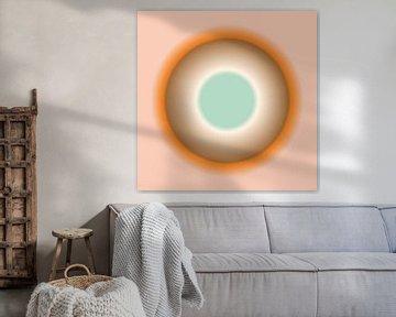 Space - gradient planeten van Jebinterior ~ notARTificial ~ BuroJEB
