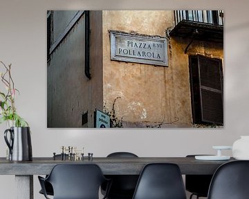 Piazza Pollarola im römischen Stadtteil Trastevere