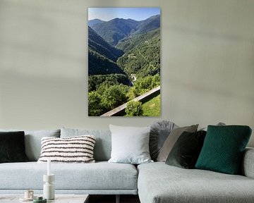 Valle Cannobina Sommerlandschaft Italien