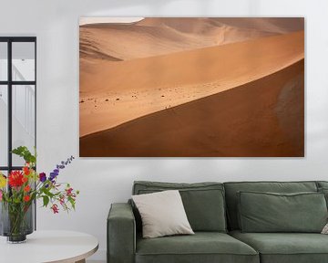 Sossusvlei, Africa (orange landscape) by Anouk Kooiman