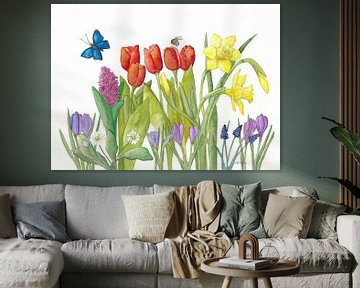 Lente in de tuin van Sandra Steinke