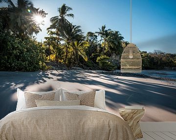 Tropical Beach in the Morning Sun by Femke Ketelaar