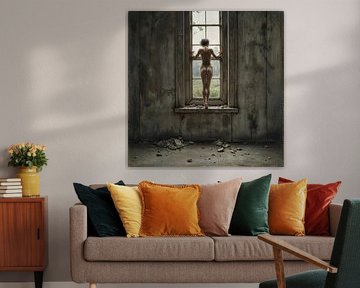 Naked in Factory by The Nudes Gallery