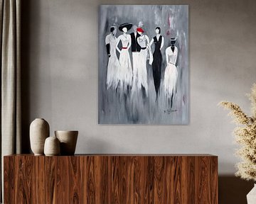 Anonymous Companionship by Rita Tielemans Kunst