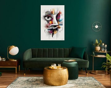 kunstachtige en grappige whimsical karikatuur van Gelissen Artworks