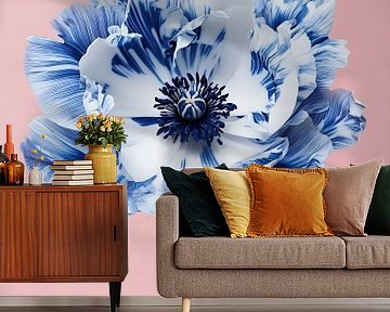 Betoverende Blauwe Bloemenpracht van But First Framing