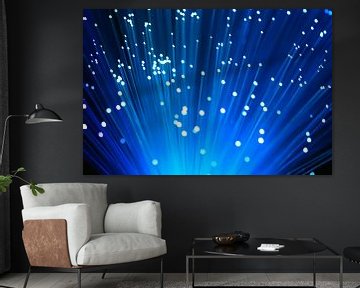 Glasvezel technologie concept