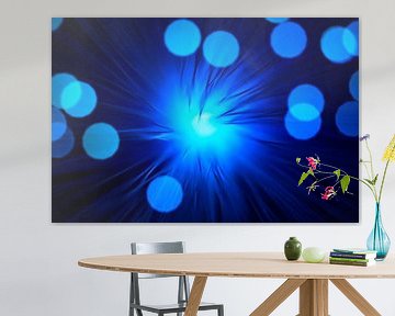 Glasvezel technologie concept