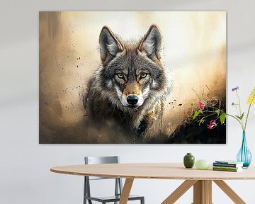 Wolf: The Guardian of the Wilderness by Ralf van de Sand
