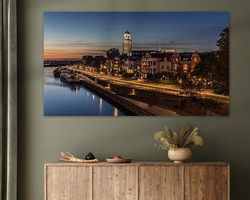 Deventer Skyline van Edwin Mooijaart