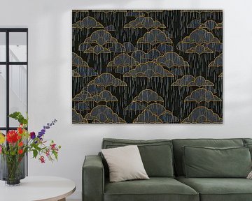 Art Deco Cloudburst by Artistic