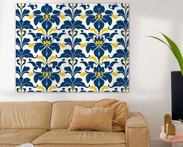 Saffier & Goud Flora van Artistic