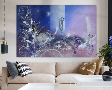 Kosmische Symfonie van Eva Ponse Poncet