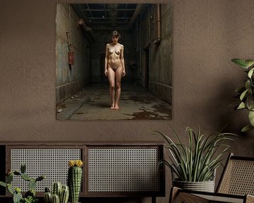 Nus dans une usine sur The Nudes Gallery