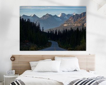The Icefields Parkway, also Alberta Highway 93 by Robinotof