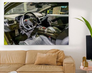 Lamborghini Temerario sportwagen interieur