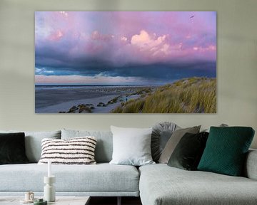 Avondwandeling op het strand van Greetje van Son