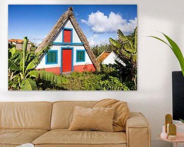 Le cottage Santana à Madère, mais pas la version touristique. sur Eric van Nieuwland