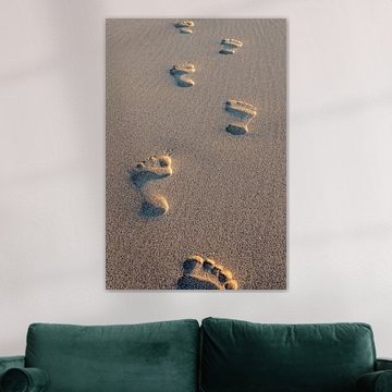 footsteps in the sand by gaps photography