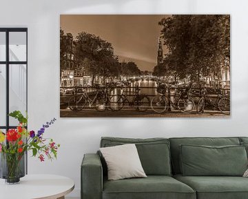 Amsterdamse Prinsengracht  van Jolanda de Buyzer