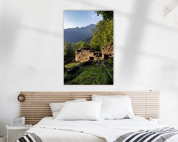 Valle Cannobina Ruins, Piedmont, Italy by Imladris Images