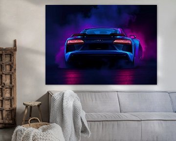 Audi R8 Klassiek Neon van MIROKKU