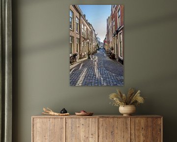 Leids straatje in de zon van QEIMOY