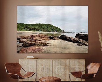 Arambol's wilde strand, tussen natuur en sereniteit van Frank Photos