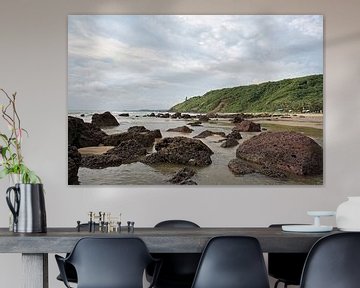 Sereniteit op het strand van Arambol en het verborgen meer van Frank Photos