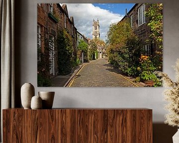 Circus Lane, Stockbridge, Edinburgh, Scotland, UK by Arch White