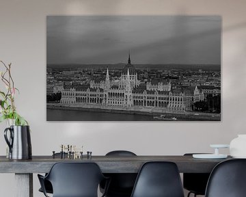 Hungarian parliament building in Budapest by Marcel Kerdijk