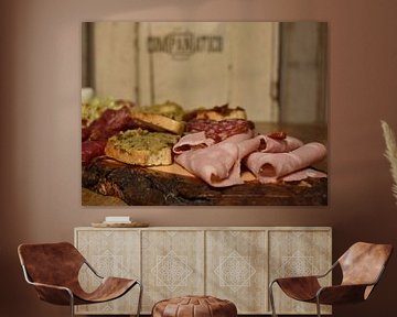 Italian charcuterie indulgence van Elcee Vision