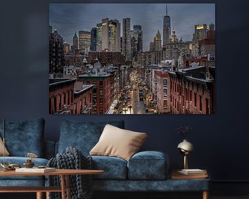 Lichten van Lower Manhattan