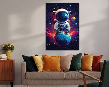 Toekomstige astronaut van R Pevitanada