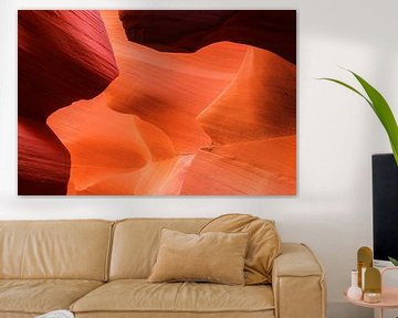 Colourful Lower Antelope Canyon, Page, Arizona
