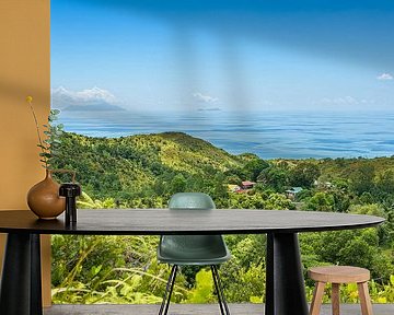 Blick über Praslin von Peter Baier