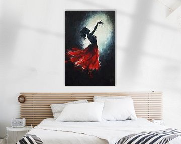 Flamenco in Vuur en Licht van Arjen Roos