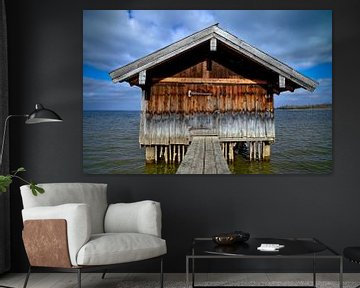 Boathouse on Lake Chiemsee