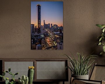 Manhattan Bridge – Chinatown Glow von Karsten Rahn