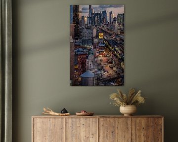 Manhattan Bridge - Chinatown Glow