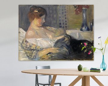 Janis Rozentals, Moeder en kind, 1904 van Atelier Liesjes